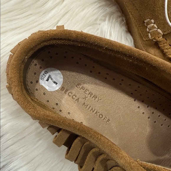 Sperry x Rebecca Minkoff Brown Fringe Chukka Boots - Picture 11 of 12